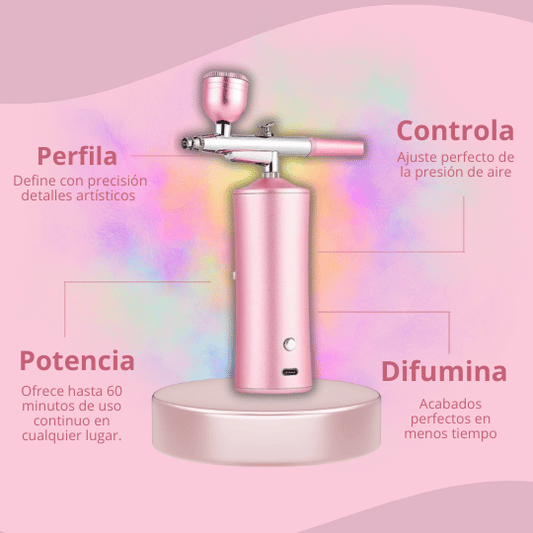 ElionPro™ Airbrush: Precisión y Potencia Portátil